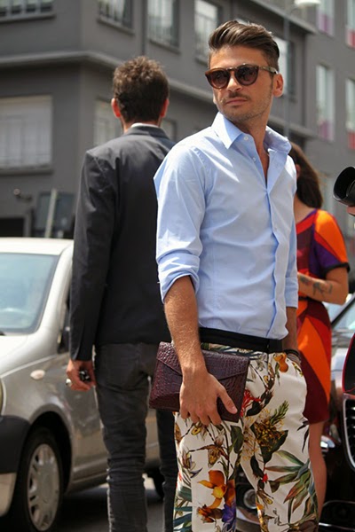 Calca 2024 estampada masculina